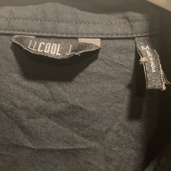 Men’s llcool j long sleeve shirt black size M - Picture 3 of 6